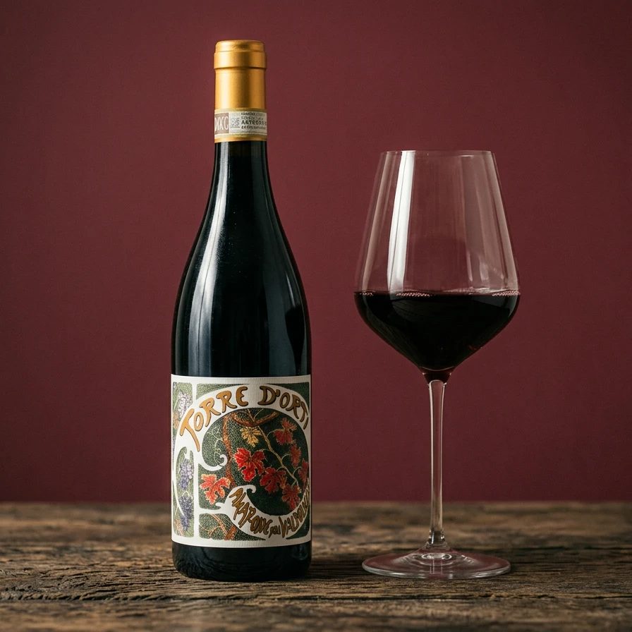 Torre d'Orti Amarone della Valpolicella, Veneto red wine at Crosta Berlin